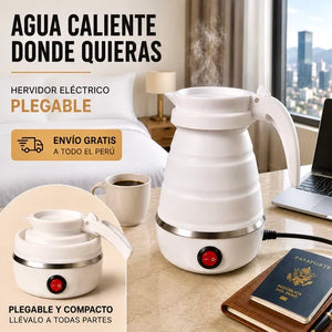 EasyBoil™ Hervidor eléctrico plegable y portátil