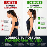 Faja Corrector de Postura Original 2 en 1 - Espalda Recta sin Dolor